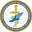 Logo Recognizing Canyon Foot & Ankle Specialists's affiliation with American Board of Foot and Ankle Surgeons